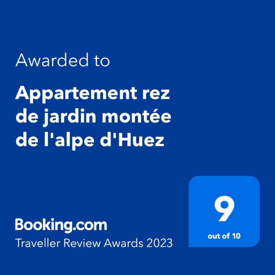 Appartement Rez De Jardin Montee De L'Alpe D'Huez La Garde (Isere) Exterior foto