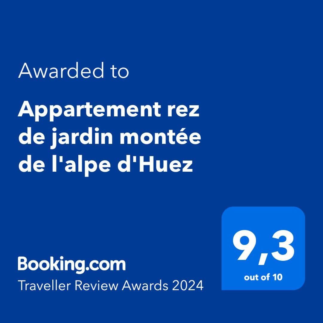 Appartement Rez De Jardin Montee De L'Alpe D'Huez La Garde (Isere) Exterior foto